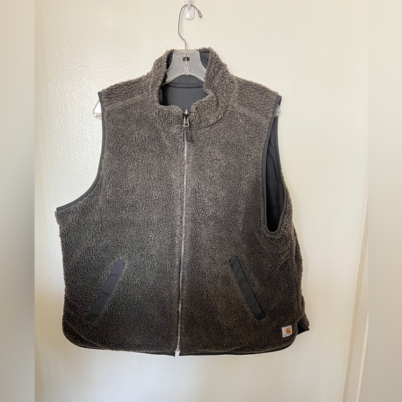 Carhartt Reversible Sherpa Lined Utility Vest XL - Picture 5 of 6